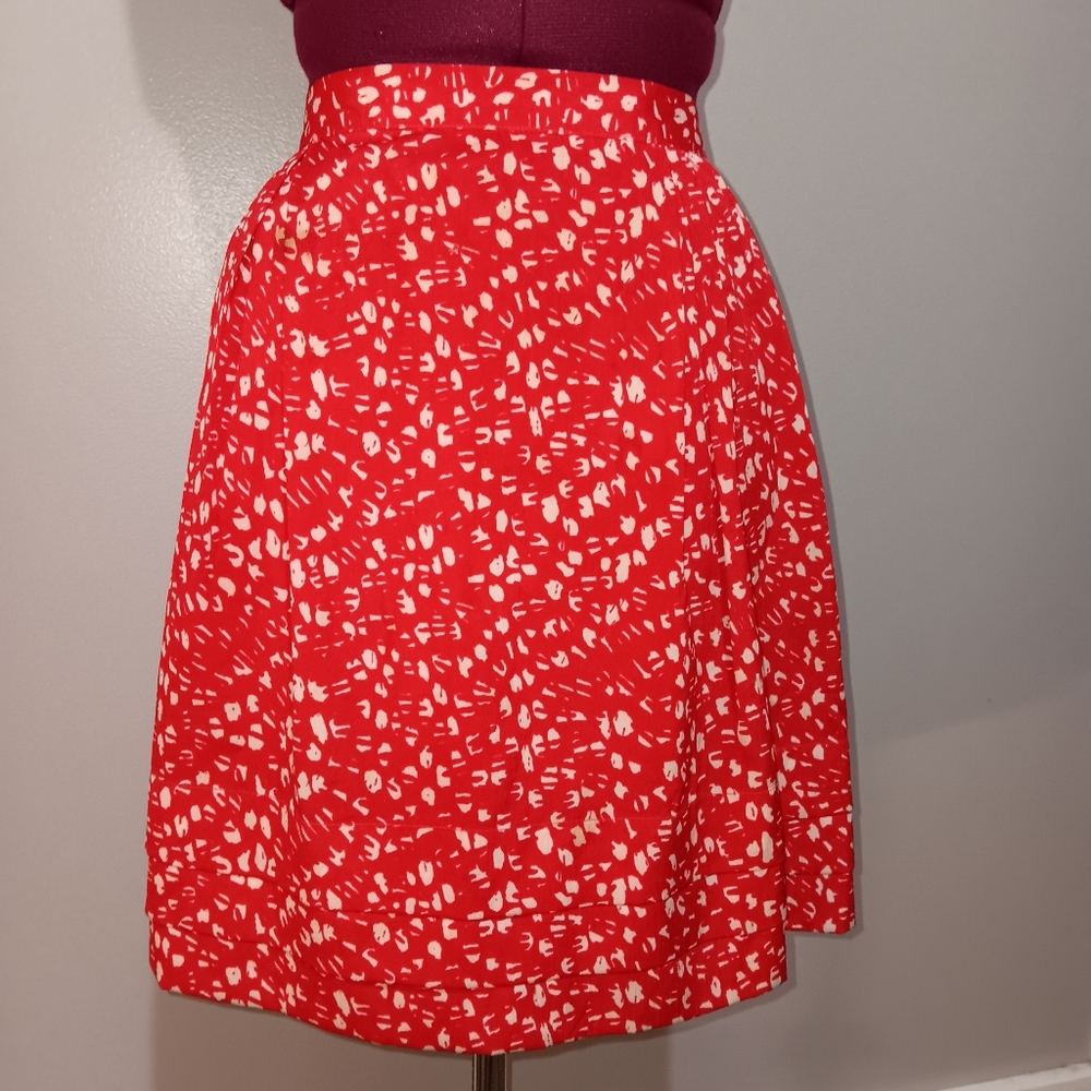 Beautiful Red Banana Republic Skirt‎